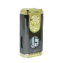 PIERRE CARDIN H series 3 in 1 Cigar Lighter Black& Gold Color