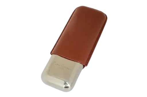  PIERRE CARDIN Brown cigar case