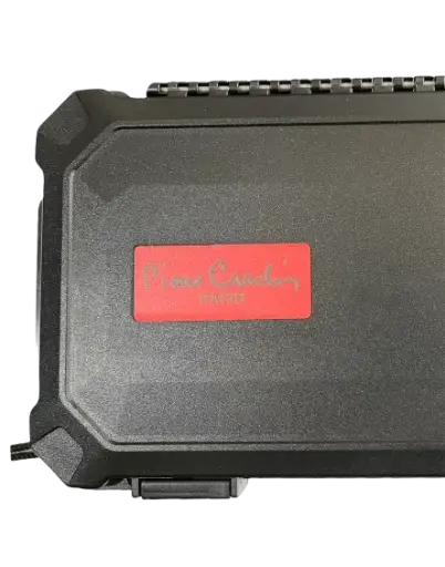PIERRE CARDINE Hard Plastic large travel cigar case