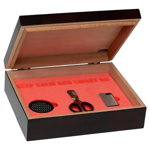 Supreme humidor gift set