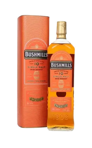Bushmills 10 Year Old Sherry Cask Single Malt Irish Whiskey 1L