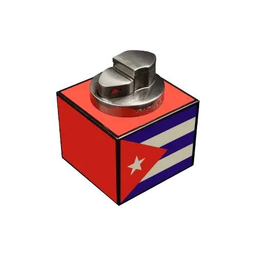 Parejo tabel lighter cuba flag